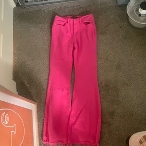 Pink jeans